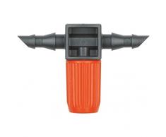 Gardena 139226 Goutteur réglable en ligne 0 - 20 L darrosage goutte à goutte, Orange