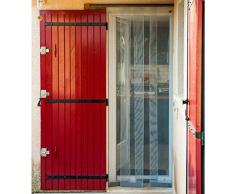 WerkaPro 11137 - Moustiquaire Rideau de Porte - 1 x 2,2 0m - En Aluminium