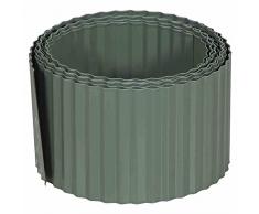 Siena Garden Bordure de pelouse en Acier 600 x 0,5 x 15 cm 4500000 ML 600 x 0,5 x 15 cm Vert Olive