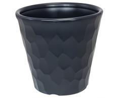 Prosper Plast Dbroc400-s433 39.1 x 37 cm Rock Pot à Fleurs Anthracite (12 pièces)