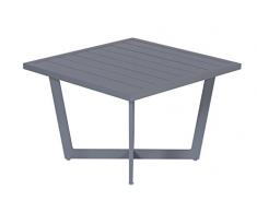 Garden Impressions Ivy Table, Gris Arctique, 62,5 x 62,5 x 42 cm