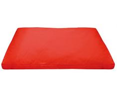 Nayeco Matelas déhoussable 2606-63 120 x 75 x 10 cm Rouge/Gris Uni