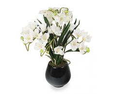 Closer To Nature FP025WS - Orchidées artificielles blanches de 40 cm
