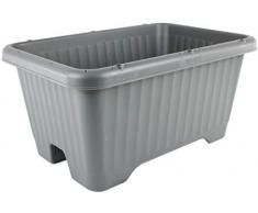 Iris Ohyama, Jardinière potager surélevée - Air Vegetable Planter - 530, plastique, gris, medium, 53 x 35,5 x 26 cm