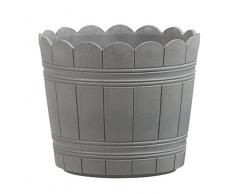 Emsa Pot de Fleur Country Gris 28 x 28 x 18 cm 515260