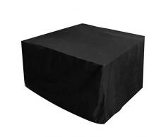 Beeo B065 Salon de Jardin Housse de Protection pour Table rectangulaire en Tissu Oxford Noir 242 x 162 x 100 cm