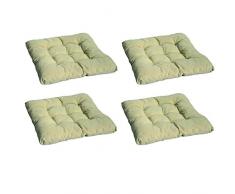 beo AU04 SK9-D Coussin Simple 9 Points surpiqués Sable Env. 38 x 38 cm