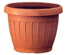 Bama Pot pour Plantes, ABS, Couleur Terre Cuite, Ø 60 cm, Terre Cuite