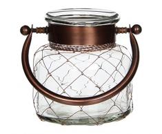 MICA Decorations 133554 Lisa Lanterne Marron