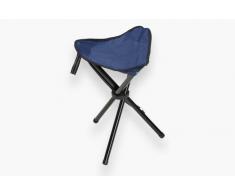 ADW 6817570 Tabouret Pliant avec Sac Bleu