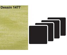 BEST 04791477 Set de 4 Sets de Table 48 x 32 cm