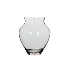 MICA Decorations 1007809 Iris Vase Transparent