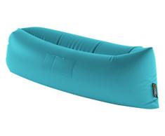 Studio Zapp riani Fauteuil de Salon, de lair Chaise Longue Chaise Longue Gonflable Sac aérien, türkisfarbig, 250 x 90 x 90 cm, barbarianiturqouise