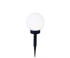 Best Season Lampe LED Solaire sphérique Blanc 15 cm Blanc