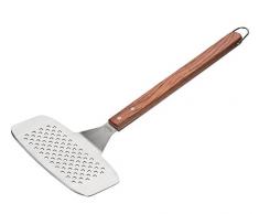 Küchenprofi Spatule Perforée, Poissons Texas 45 cm, Acier Inoxydable, 45,5 x 22 x 2 cm, 1066752800