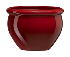 Emsa 508685 Siena Nobile Bac à Fleurs pour Jardin Polypropylène Rouge Rubis 26 cm