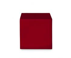 Plart Design DP1929 Iris L Banc Rouge 45 x 45 x 45 cm