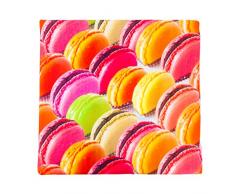 Anjosa 114-macaron – Coussin carré Chaise, Multicolore