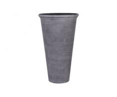 Cera-Mix Pot de Fleurs, Bac à Plante Natural, résistant au Gel et ultraléger, Greywash, 41x71cm