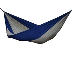 Vivere PAR24 Hamac Parachute Nylon Double Beige/Marine 300 x 180 cm