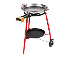 Somagic Valencia Poêle à Paëlla, Noir/Gris