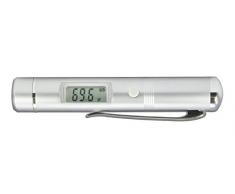 TFA-Dostmann tfa «flash pen thermomètre infrarouge 31,1125, pour la mesure sans contact de la température de surface, boîtier en métal durable avec clip