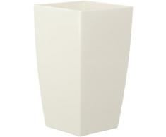 GEDA Algarve 18026-w Vase carré 15 x Hauteur 26 cm