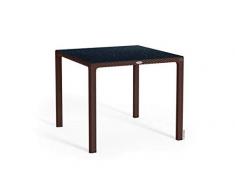 LECHUZA 10916 Table 90x90 Plateau HPL Moka