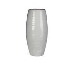 MICA Decorations 140225 Loomy Vase Blanc