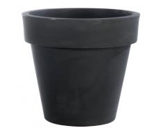 Floralo Pérouse Pot de Fleurs résistante au Gel Rond Anthracite 30 x 27 cm