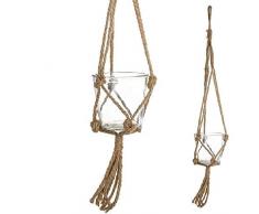 DCASA Pot de Fleurs Suspendu en Verre M