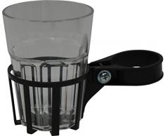 Angerer Porte-Boisson pour balancelle Gris, gobelet Transparent