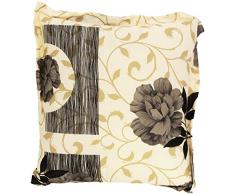 BEST 01121112 Coussin décoratif à Volant Plat 38 x 38 x 8 cm