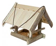 Windhager Mangeoire Kitzsteinhorn, Silo, poulailler, Distributeur de Nourriture pour Oiseaux, 06864, Nature Non traité