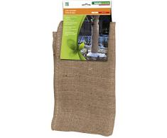 Windhager Tissu Non-tissé pour Jardin de Toile de Jute Tapis de Protection dhiver Froid Protection antigel, idéal Aussi pour décorer, 0,91 x 4 m, Marron, 06585