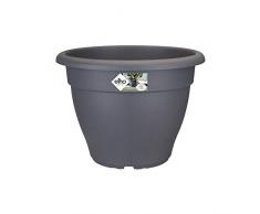 Elho Torino Campana Pot de Fleurs Gris Anthracite 50 cm