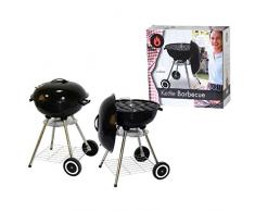 AK Sport 1370003 Barbecue Boule Métal Noir