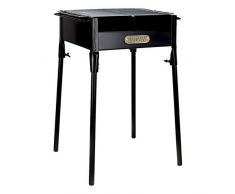 Algon 53373 Barbecue en Fer Artisanal N2 40 x 34 x 62 cm