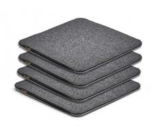 Gartenfreude Home Pouf, Gris