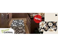 Catral 40020025 Tapis Cuisine et Couloir Fleurs, Multicolore, 2500 x 67 x 0.5 cm