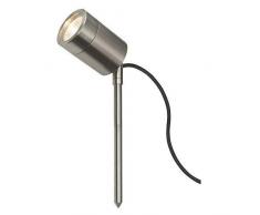 Long Life Lamp Company Spot de Jardin réglable en Acier Inoxydable MR16 12 V