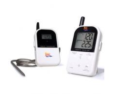 Maverick et radio de 732 Barbecue Thermomètre sans fil avec – Version allemande, ce, Couleur : Blanc