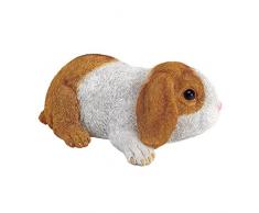 Design Toscano QM2686900 Statuette Hollande Lapin aux Oreilles Tombantes, Multicolore, 15 x 21.5 x 9 cm