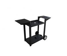 Plancha TONIO Chariot, Noir