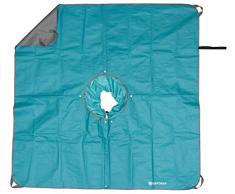 Gardena City Gardening Tapis de Plantation Noir/Turquoise Taille XL XL: 150 cm x 150 cm Noir/Turquoise
