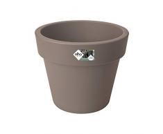 Elho Green Basics Top Planter 23 - Pot De Fleurs - Taupe - Extérieur - Ø 23.1 x H 19.3 cm
