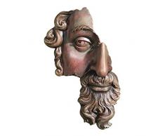 Design Toscano NG34487 Sculpture Murale Design Fragment Classique de XVIIe siècle, Brun, 12,5 x 34,5 x 56 cm