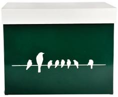 Best for Boots Fallen Fruits Boîte aux Lettres Design avec Oiseaux sur Fil
