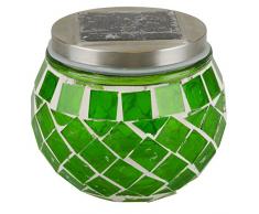 Edco 871125222860 PL Lampe Solaire en mosaïque Multicolore 10 x 10 x 9 cm