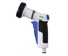 TAKAGI Premium Pommeau de Douche (Type téléphone Portable), Bleu/Blanc/Noir, 6,6 x 16,5 x 17,6 cm